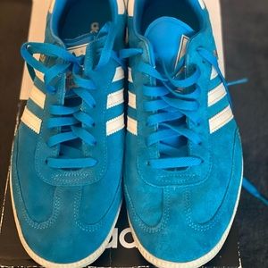 Adidas Samba Blue White Mens Trainers